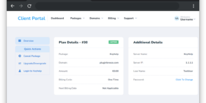 KeyHelp Server plugin for ClientExec