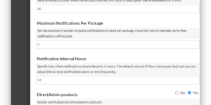 Hosting Quota Notifications Plugin for ClientExec