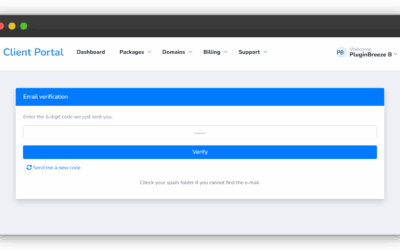 Email Login Token for ClientExec